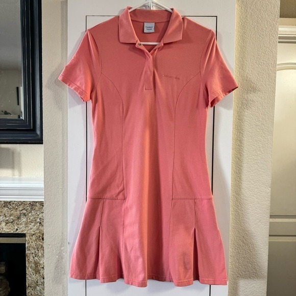 Outdoor Voices Sport Dress Polo Pleated Tenniscore Size Small - Picture 3 of 9